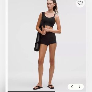 Lululemon Athletica Black Strappy Sports Bra